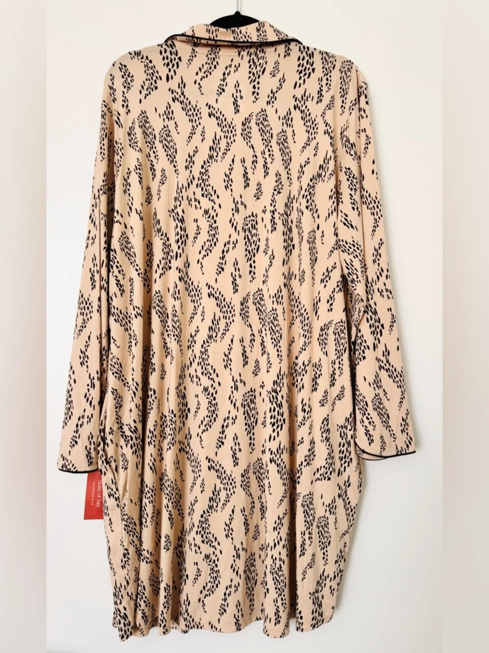 State of Day Animal Print Notch Collar Sleepshirt - NWT - Picture 3 of 7
